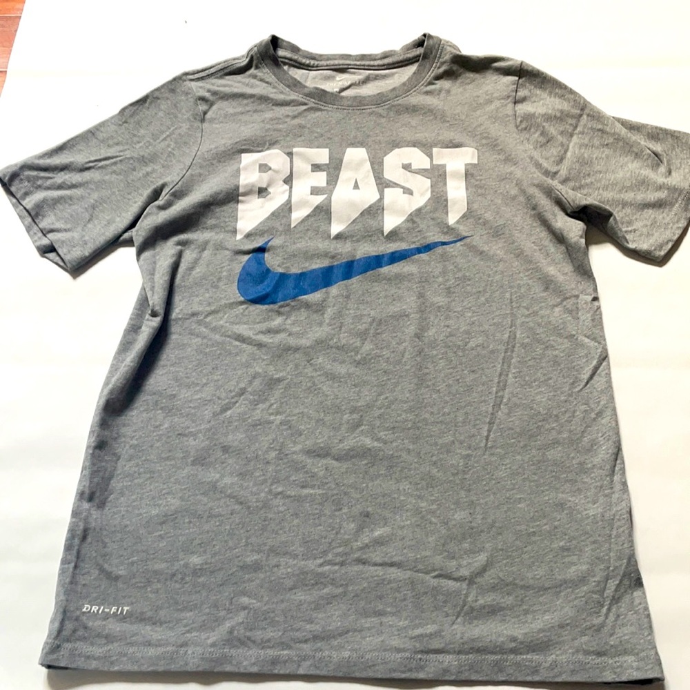 Nike Gray Color Tee for Kids